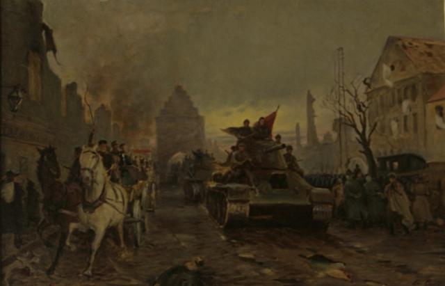 Серов В.В. Победа. Этюд. 1945 Серов В.В. Победа. Этюд. 1945